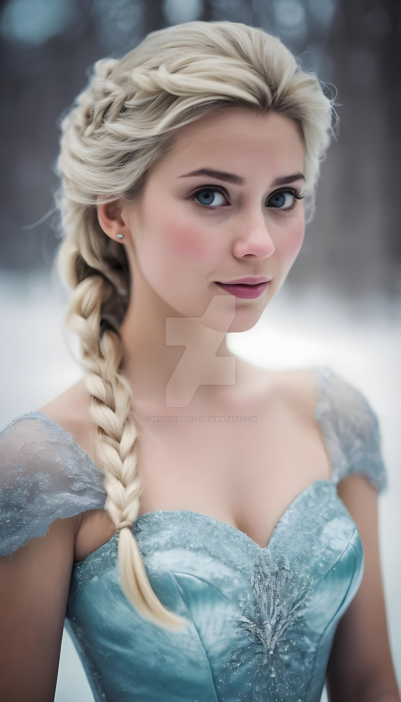 Elsa Realistic Realistic Elsa by MisssScarlett on DeviantArt