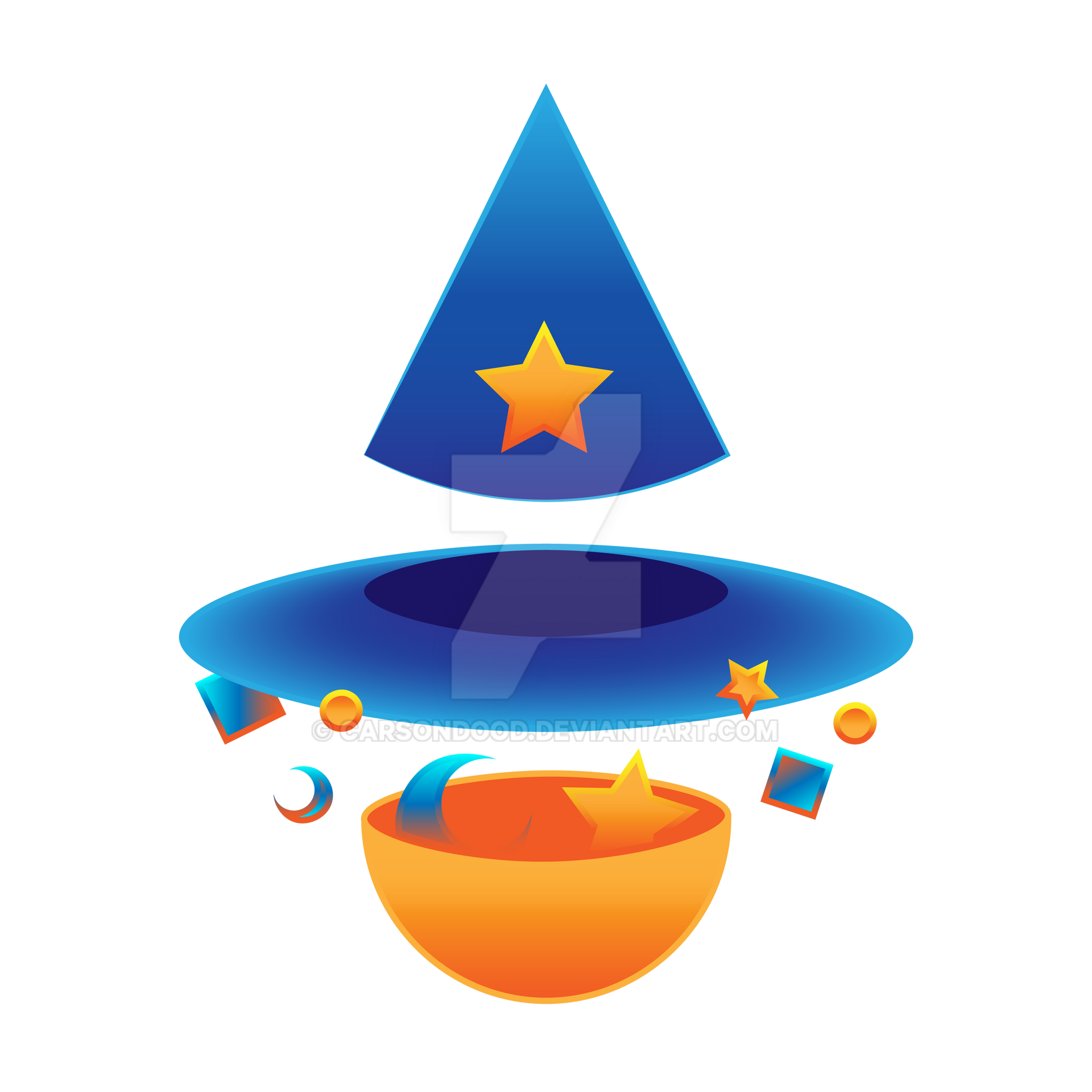 Simple Wizard Shapes by Carsondood on DeviantArt