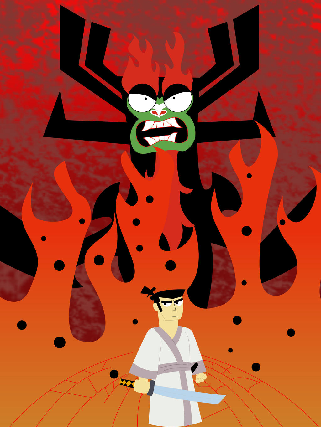 Samurai Jack Rave Deviantart The Hero Completes His Journey-Samurai Jack by DavideoStudio on DeviantArt