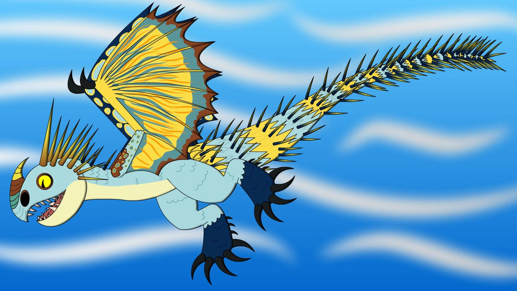 Stormfly Tail Pattern Stormfly-How to Train Your Dragon by DavideoStudio on DeviantArt