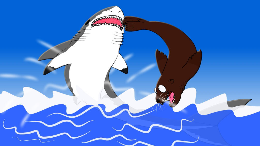 Great White Shark-Shark Week 2021 by DavideoStudio on DeviantArt