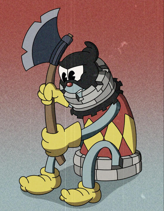 Cupehad Rook The Rook-Cuphead DLC by DavideoStudio on DeviantArt