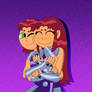 Siblings Day Starfire Wildfire-Teen Titans