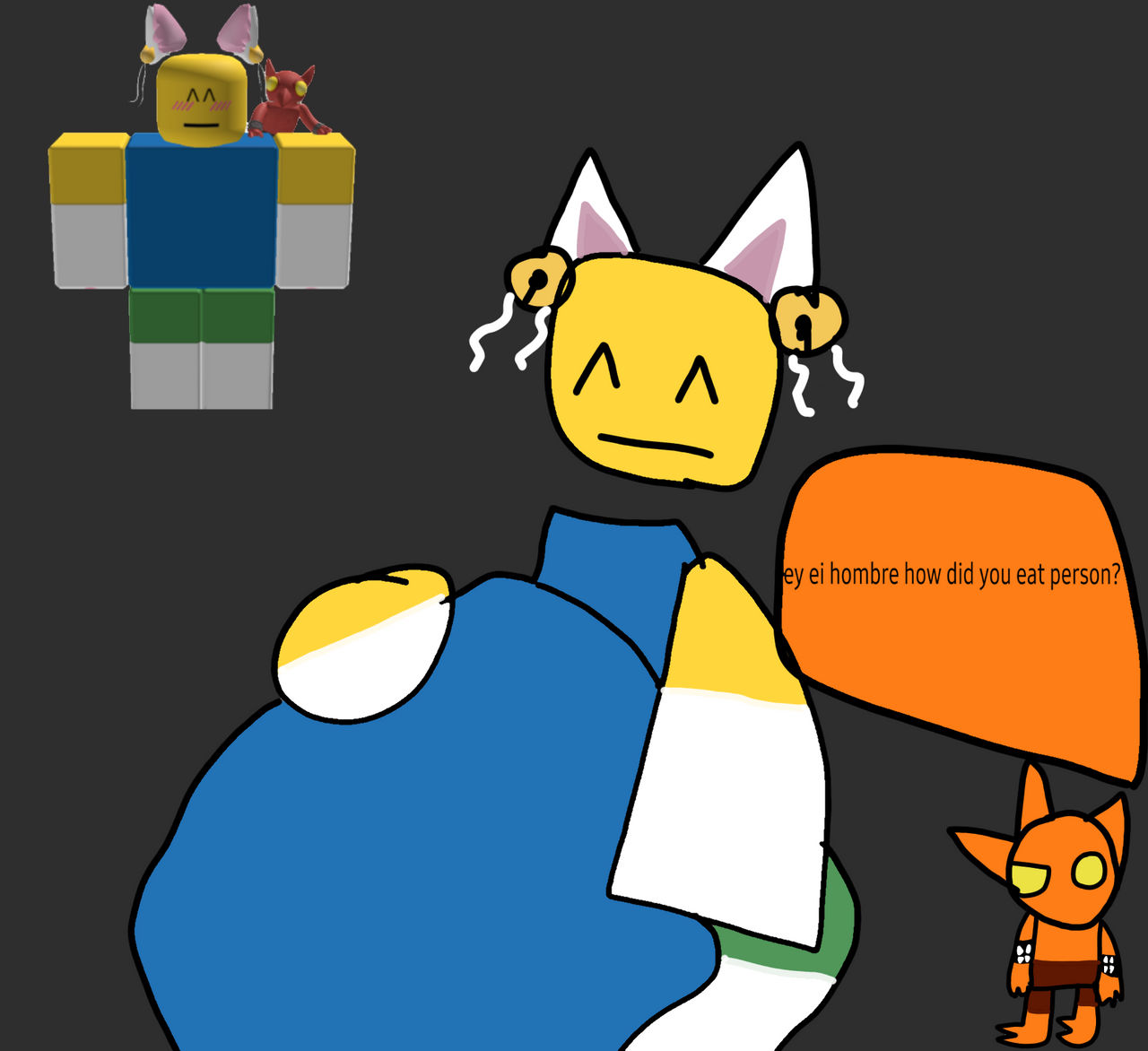 A Roblox Chat Story (by me) by ToiMainaTV on DeviantArt