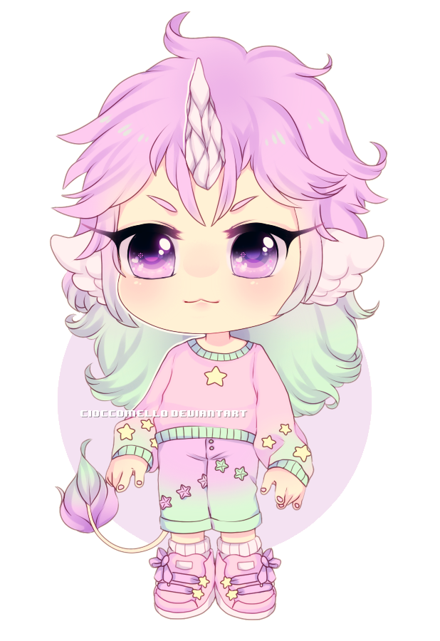 Chibi Unicorn by cioccoMELLO on DeviantArt