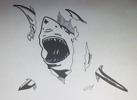 Shark Tattoo Flash