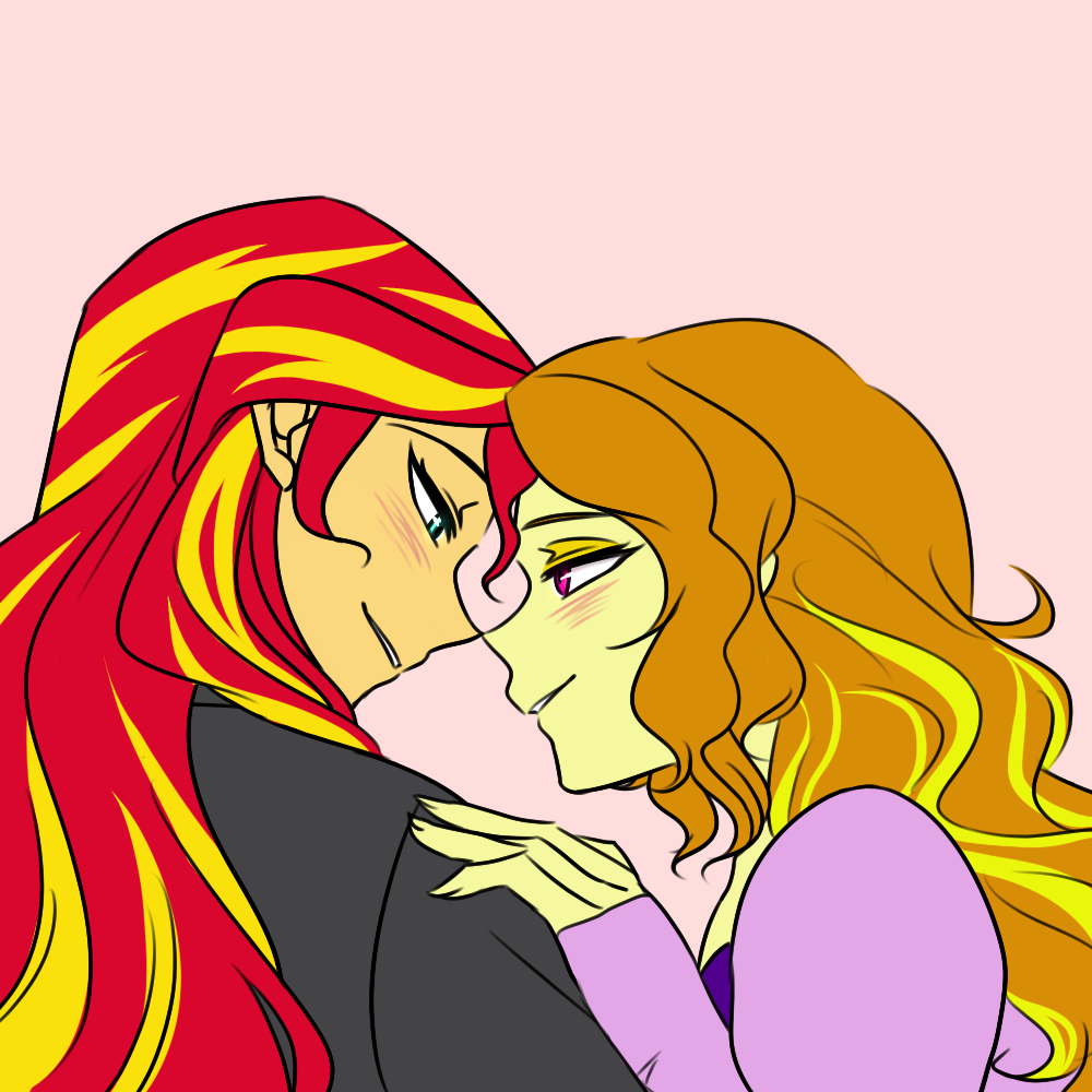 Sunset Shimmer X Adagio