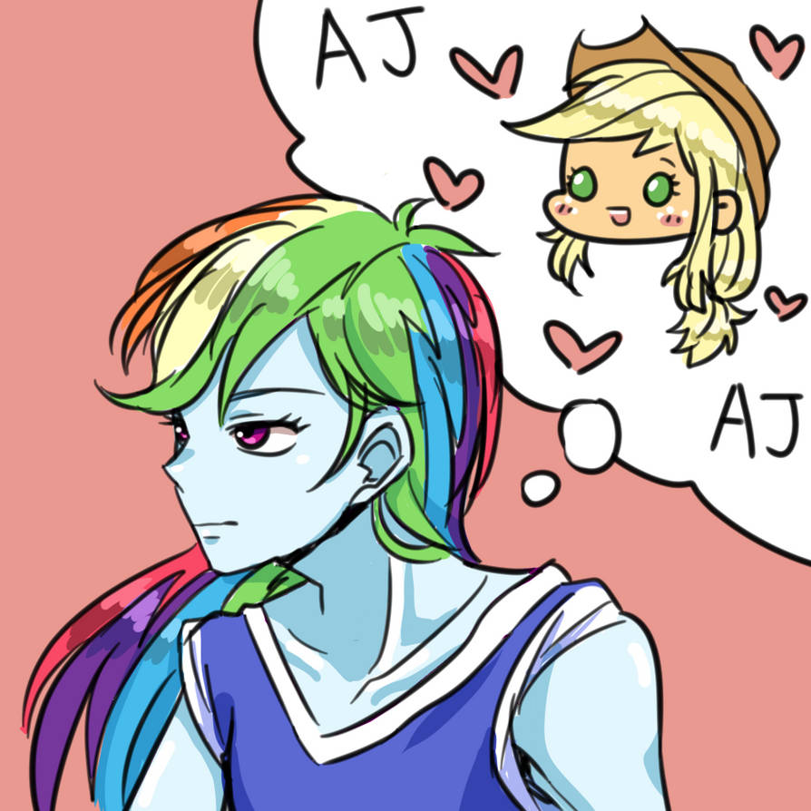 Rainbow Dash X Applejack By Raika0306 On DeviantArt rainbow-dash-x-applejack-by-raika0306-on-deviantart