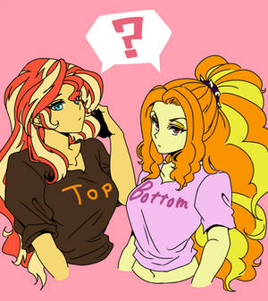 Sunset Shimmer X Adagio