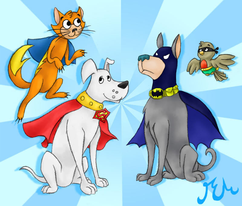 Krypto.the.Superdog by ElliotShoe on DeviantArt