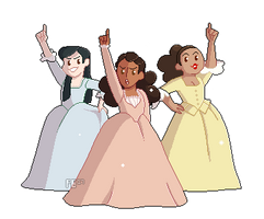 The Schuyler Sisters Pixel (GIF)