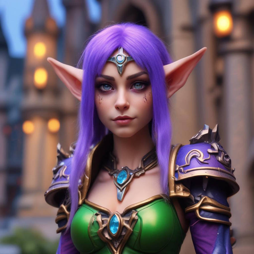 Voolux Deviantart Night elf. by 1gotyou on DeviantArt