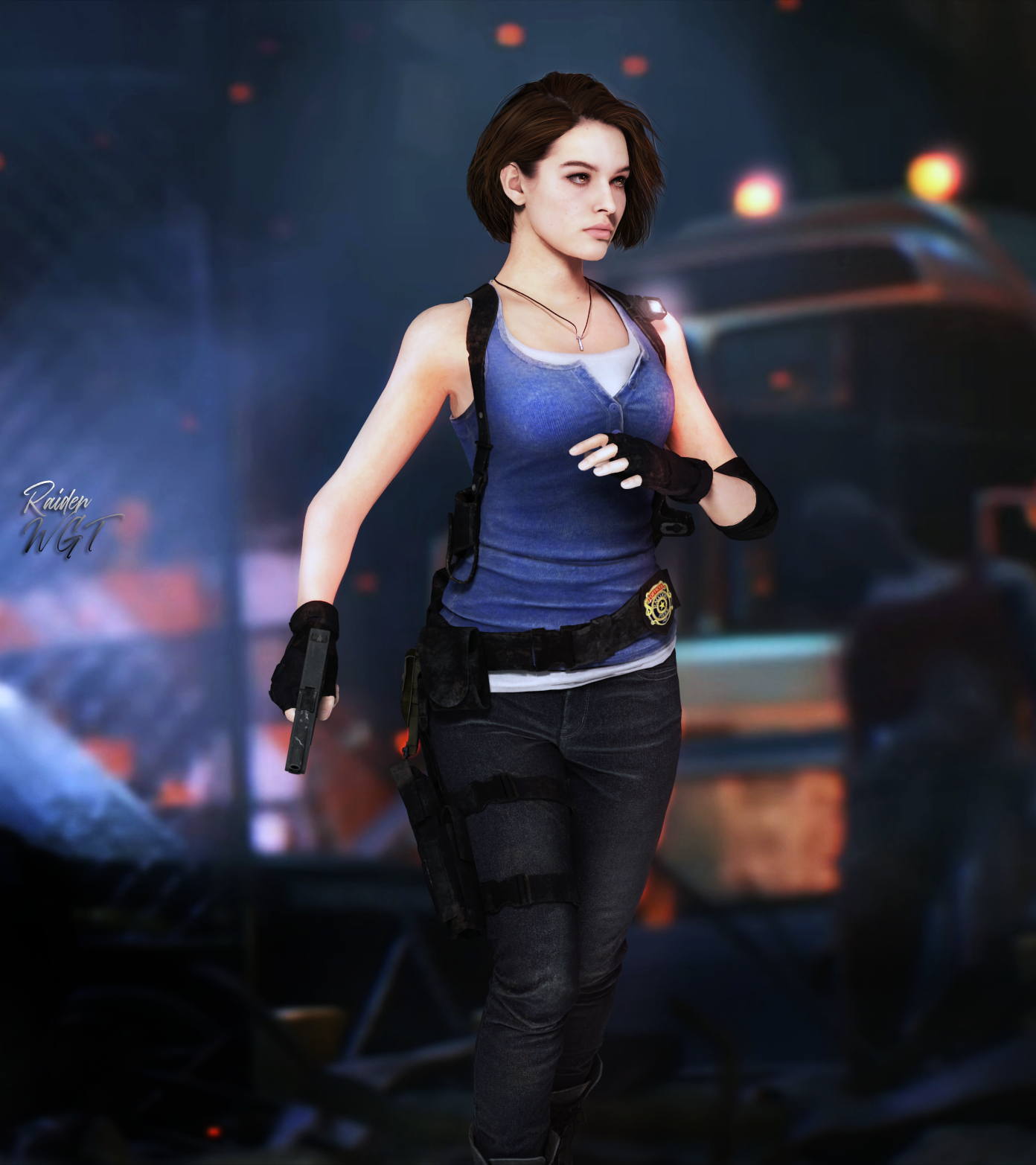 Jill Valentine (Resident Evil 3 Remake). by EzioMaverick on