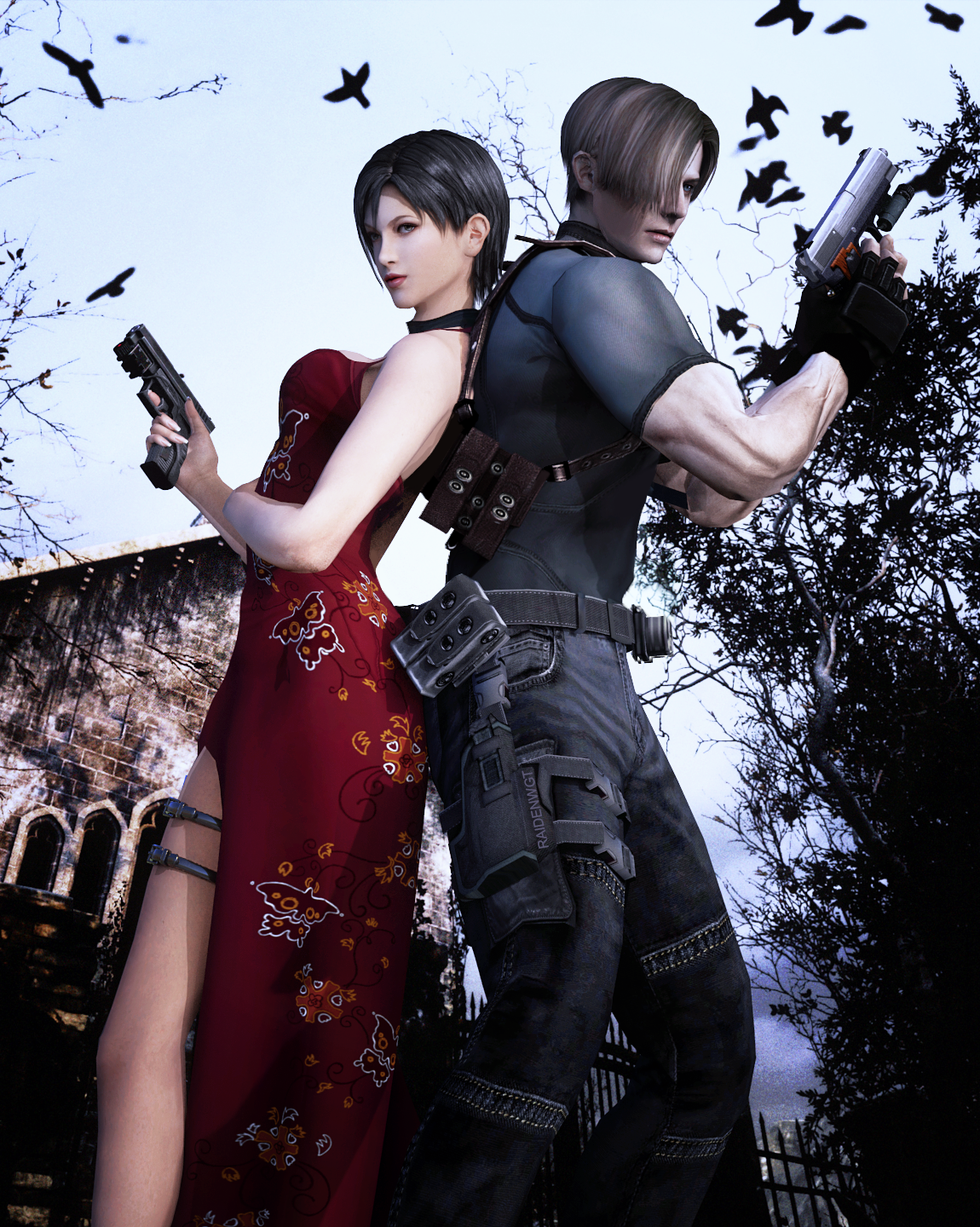 Resident Evil 4 - Leon Wallpaper by Rayquaza215 on DeviantArt