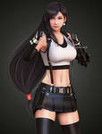 Tifa the Fighter by RaidenWGT