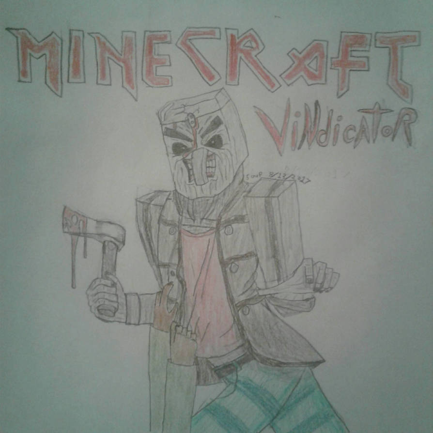 Minecraft - Vindicator by SoupCan2099 on DeviantArt