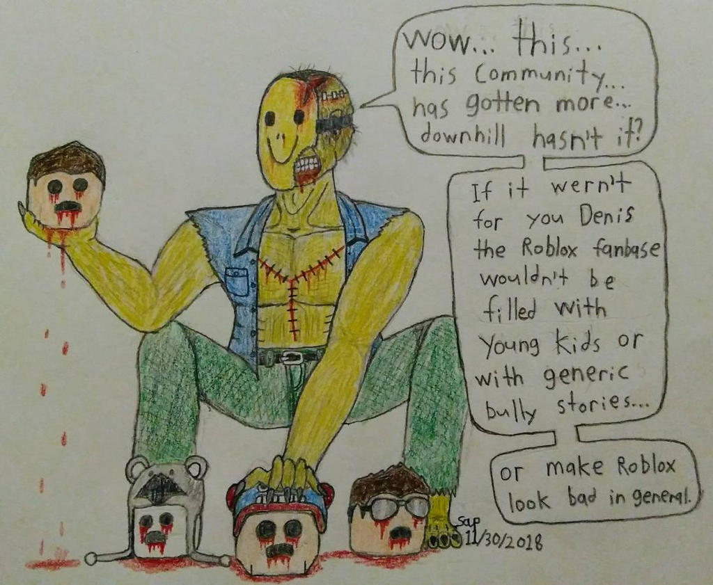 A Family Friendly Roblox Drawing By Soupcan2099 On Deviantart - 5 things noobs do roblox amino