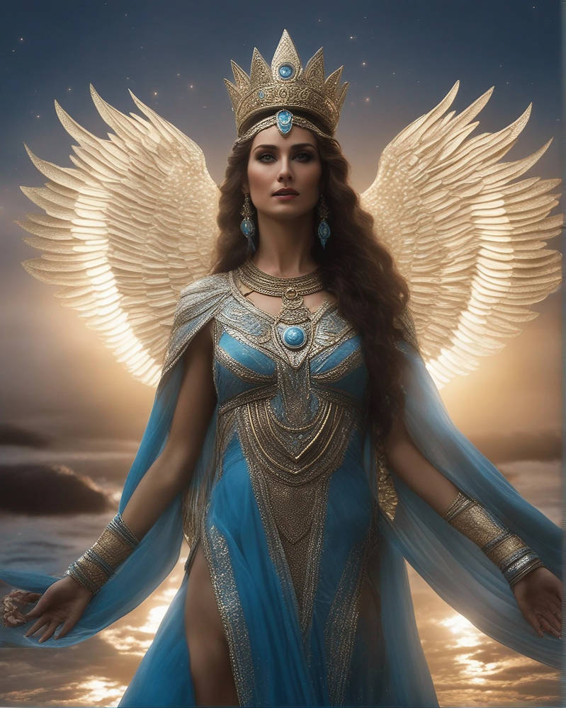Astargatis Atragatis Assyrian Goddess Fertility and Waters 09 by Dragon-Gates on ...