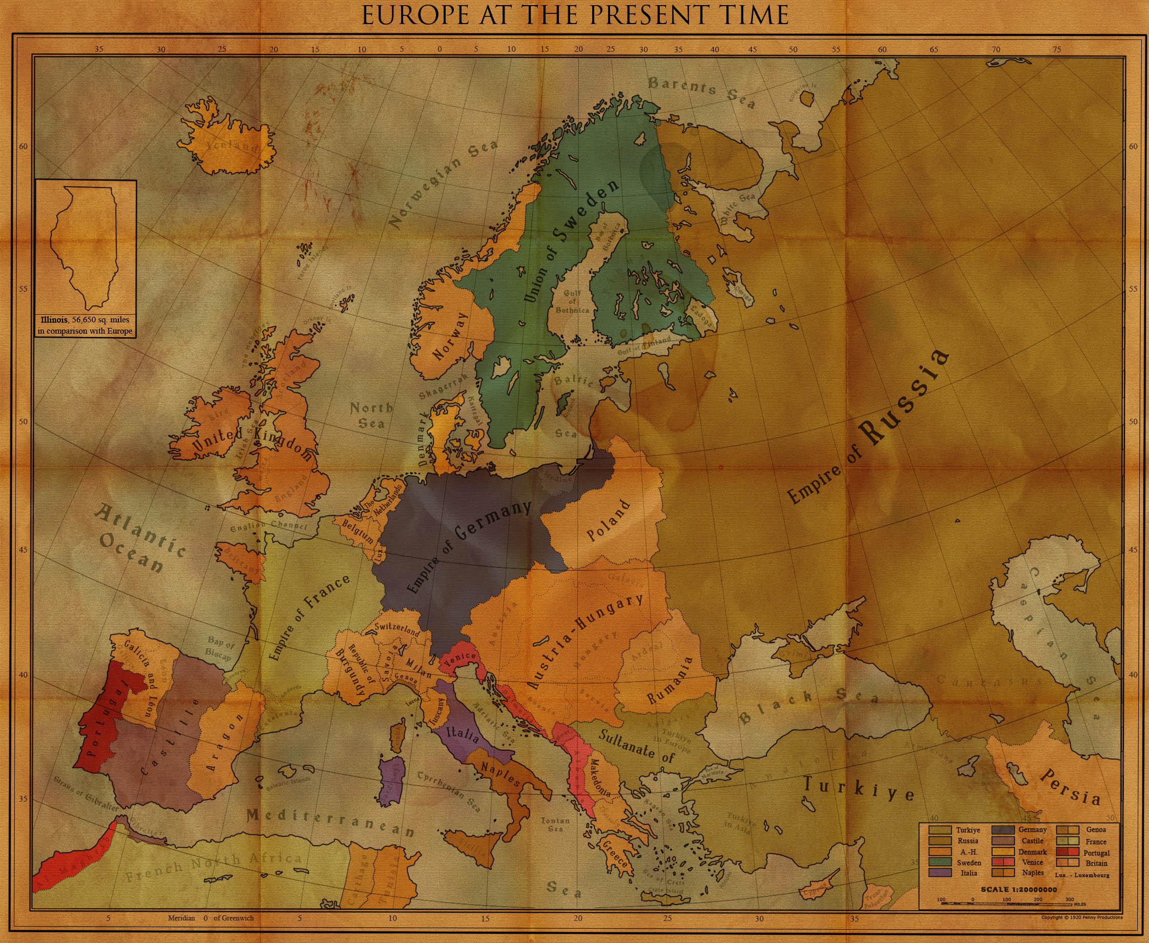 'Europe at the Present Time'