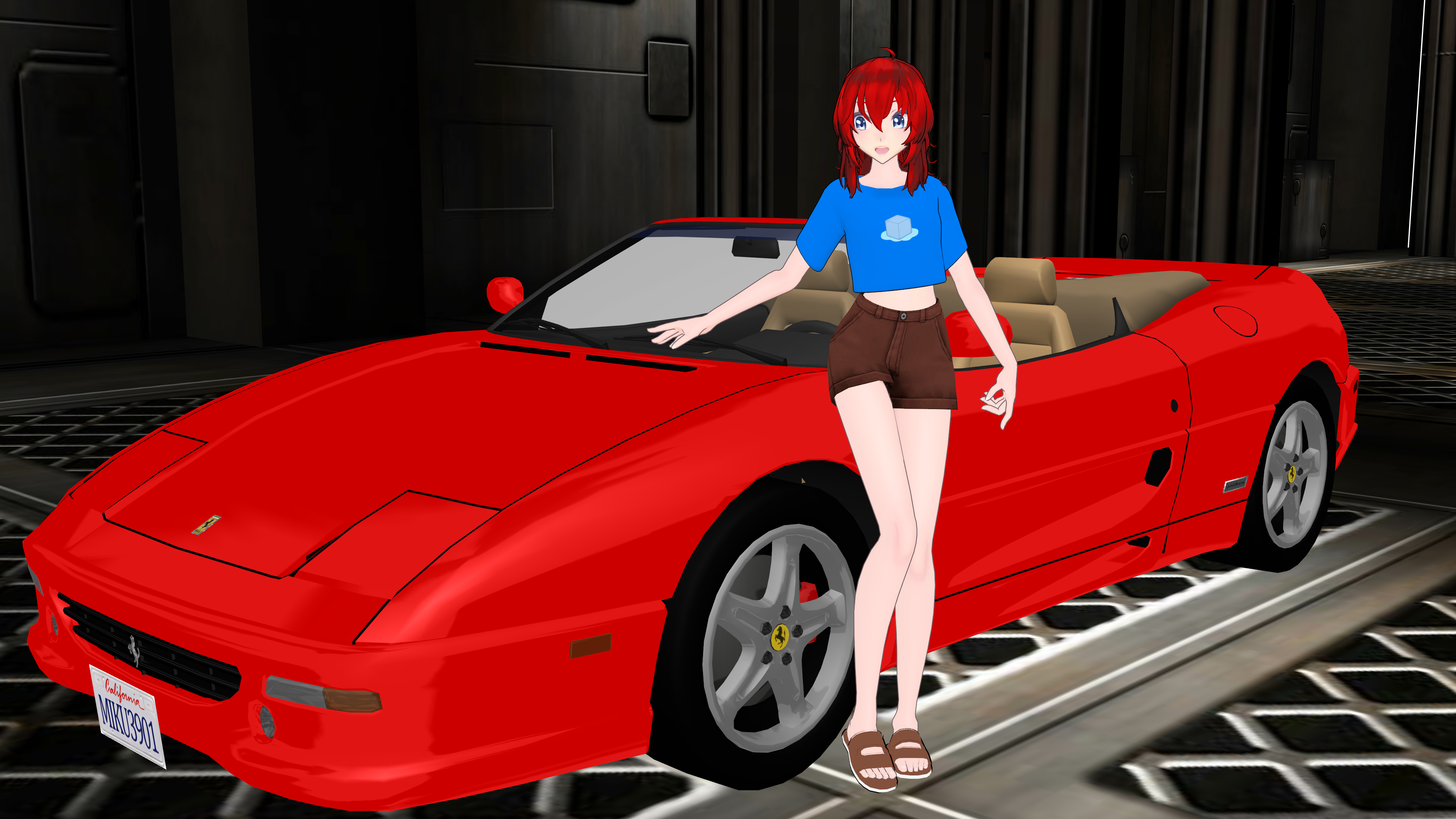 Deviantart Woman Car Scarlett and her Racing Car by RebornVisionaria on DeviantArt