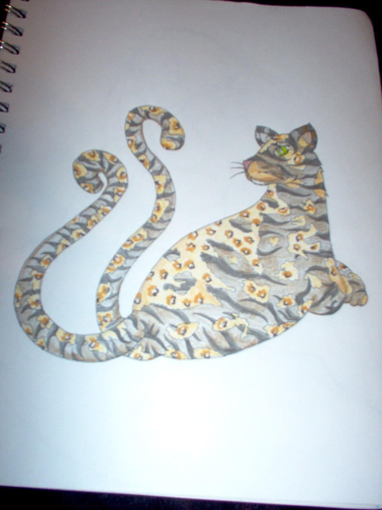 Nekomata of many colors by Furballmews on DeviantArt