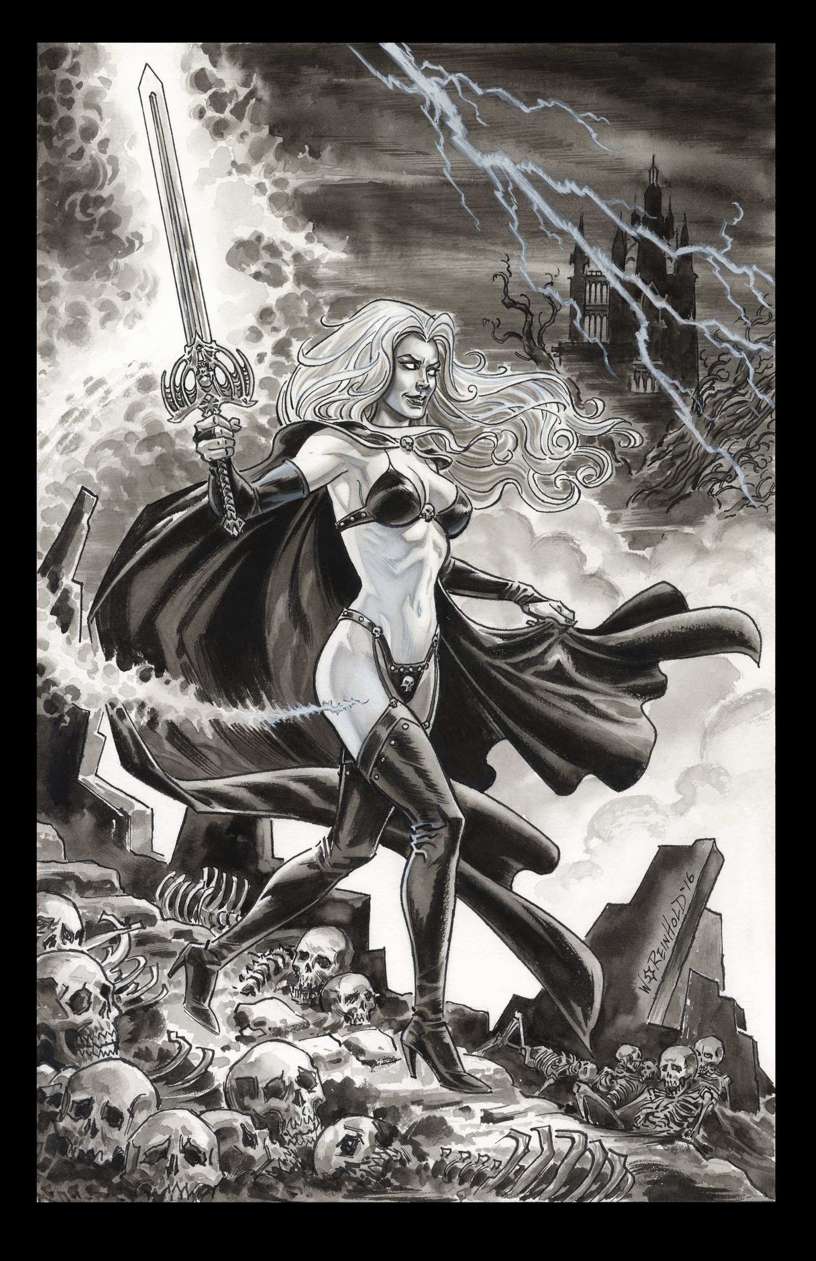 Lady Death 2016 by BillReinhold