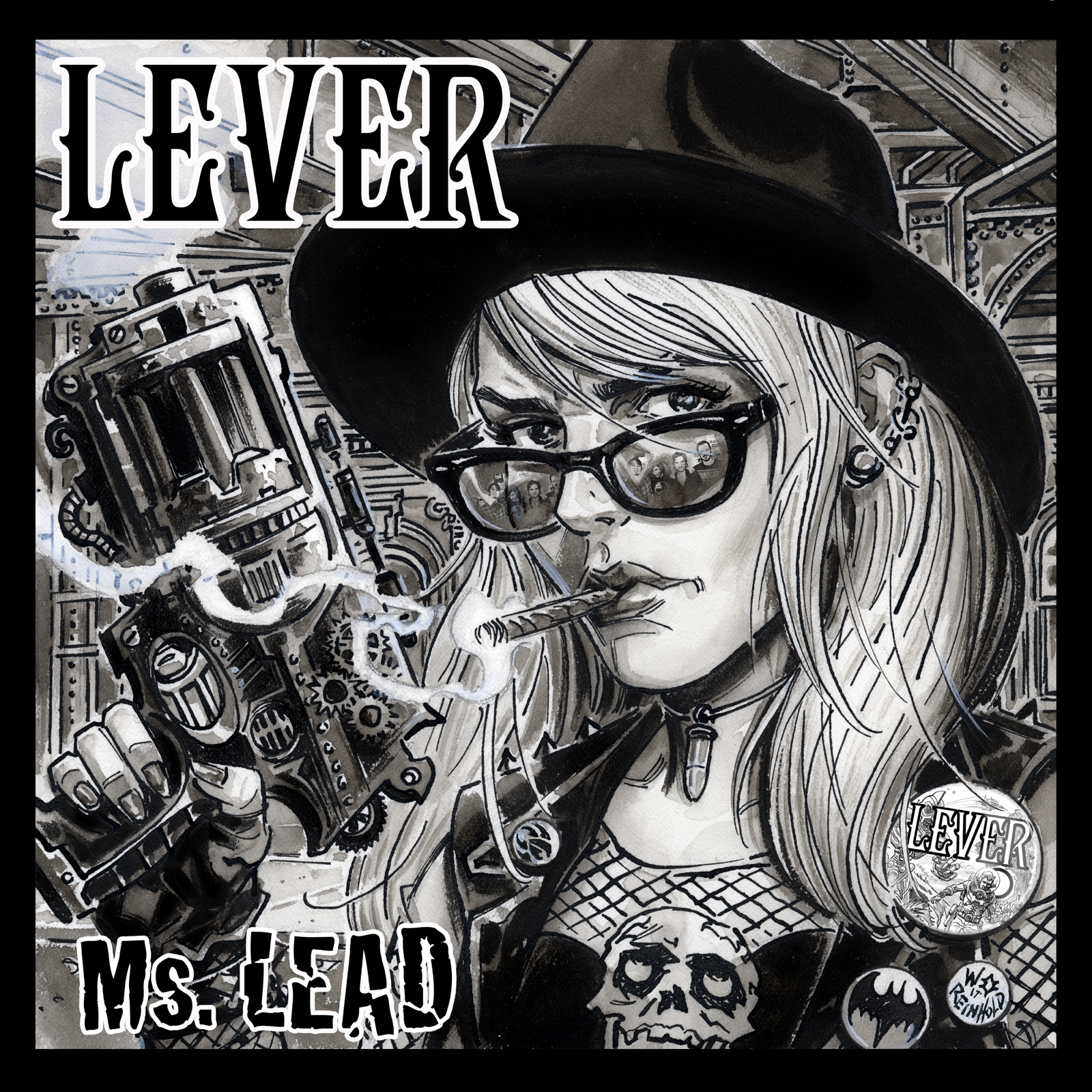 Lever Ms.Lead CD Cover by BillReinhold