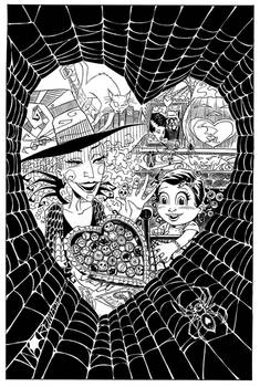 Scary Godmother Pin-up 1997