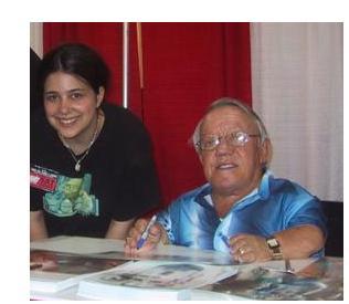 Me and Kenny baker