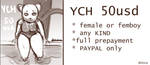 [OPEN] set price ych by dnovaa