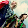 Thor and Loki Cosplay
