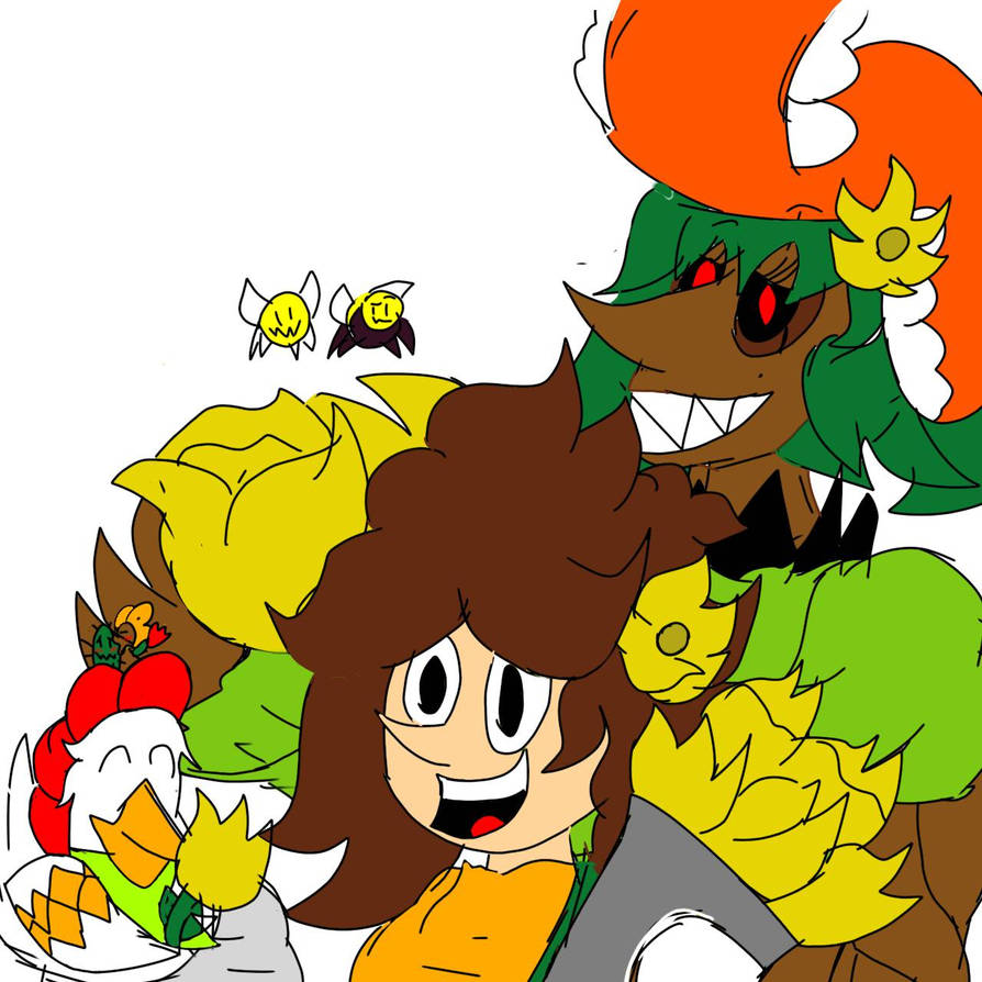 A trio of very yellow flowers for everyone by Sungade on DeviantArt