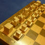 Bauhaus chess: white pieces