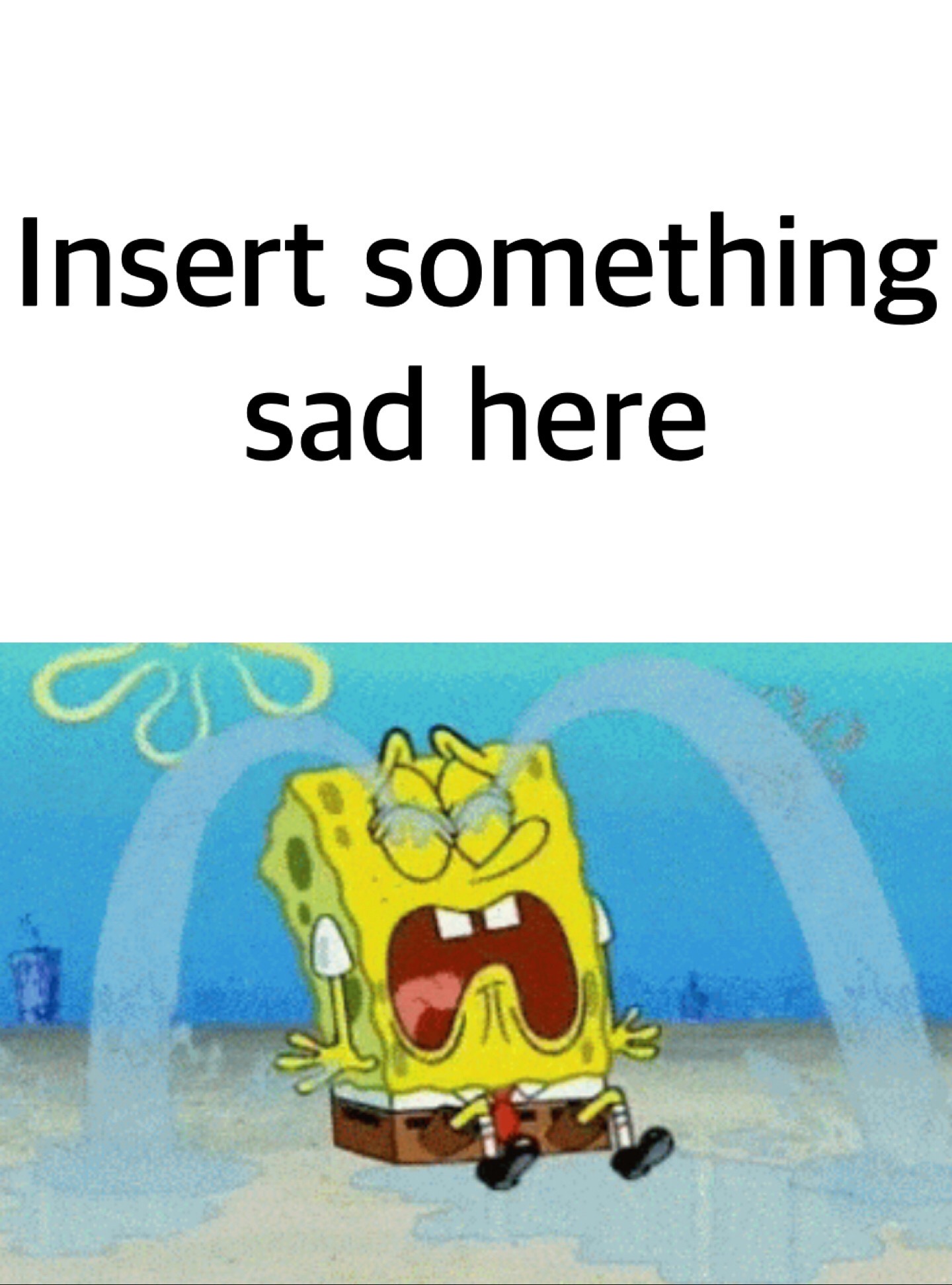 Sad spongebob Memes