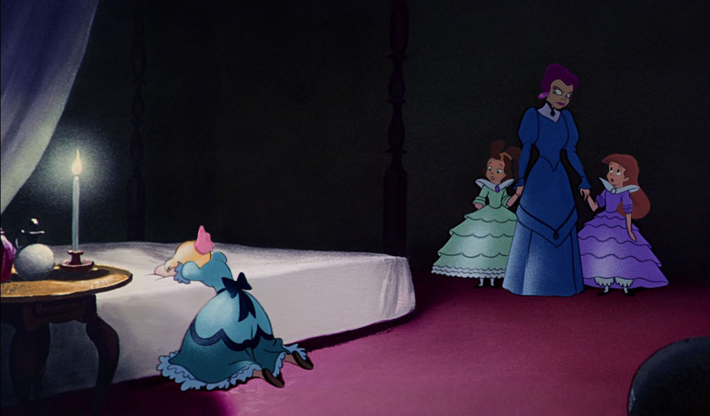Включи сказка 5. Золушка 1950 мачеха. Cinderella 1950 screencaps.