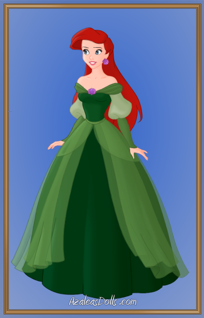 ariel's green dress Ariel Dress - Emerald