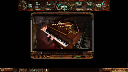 Steampunk Vlc Skin Preview by nofx1994