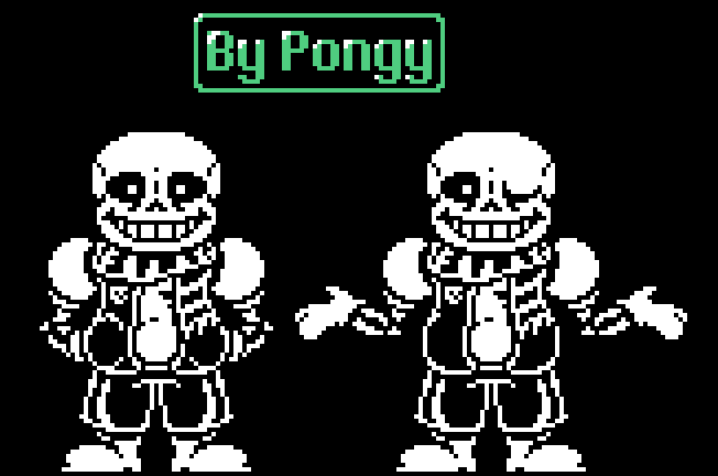 Made a quick IF Sans battle sprite i hope you guys - Undertale: Inverted  Fate