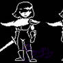 [Deltarune] Kris battle sprite