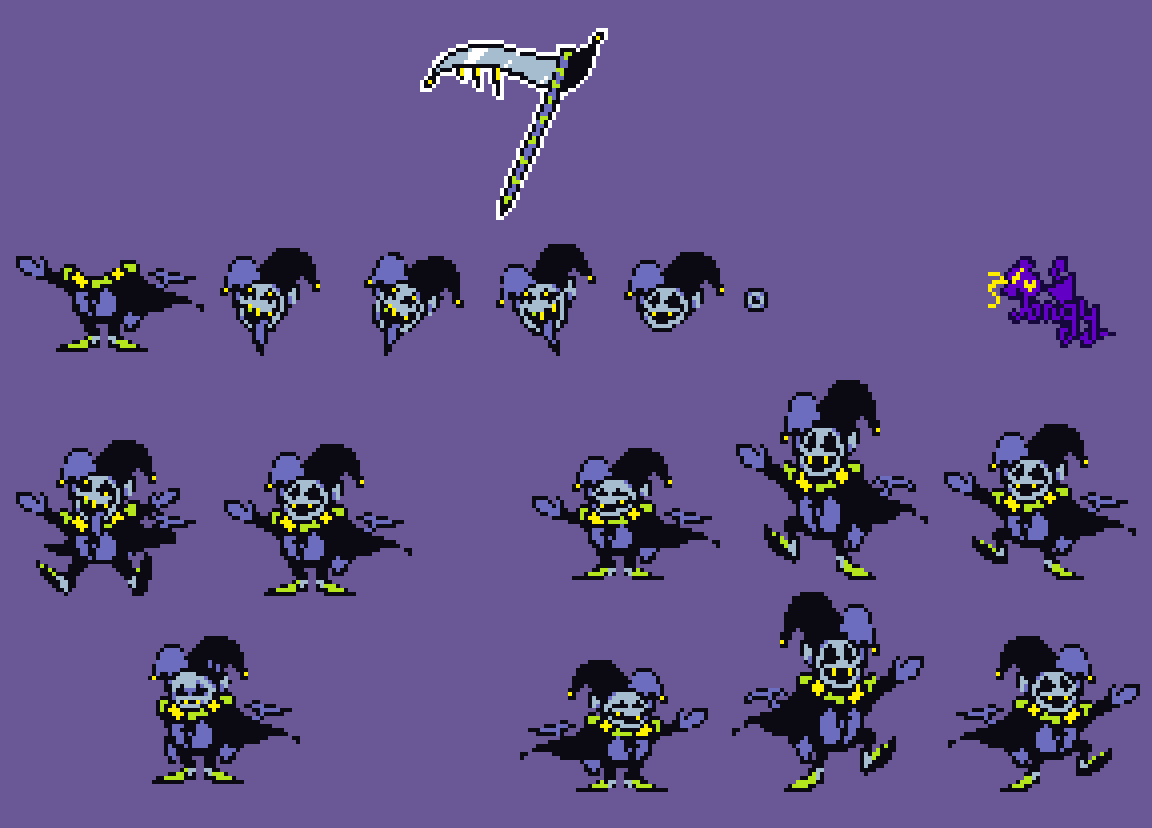 Deltarune Jevil Sprites By Pongy25 On DeviantArt deltarune-jevil-sprites-by-pongy25-on-deviantart