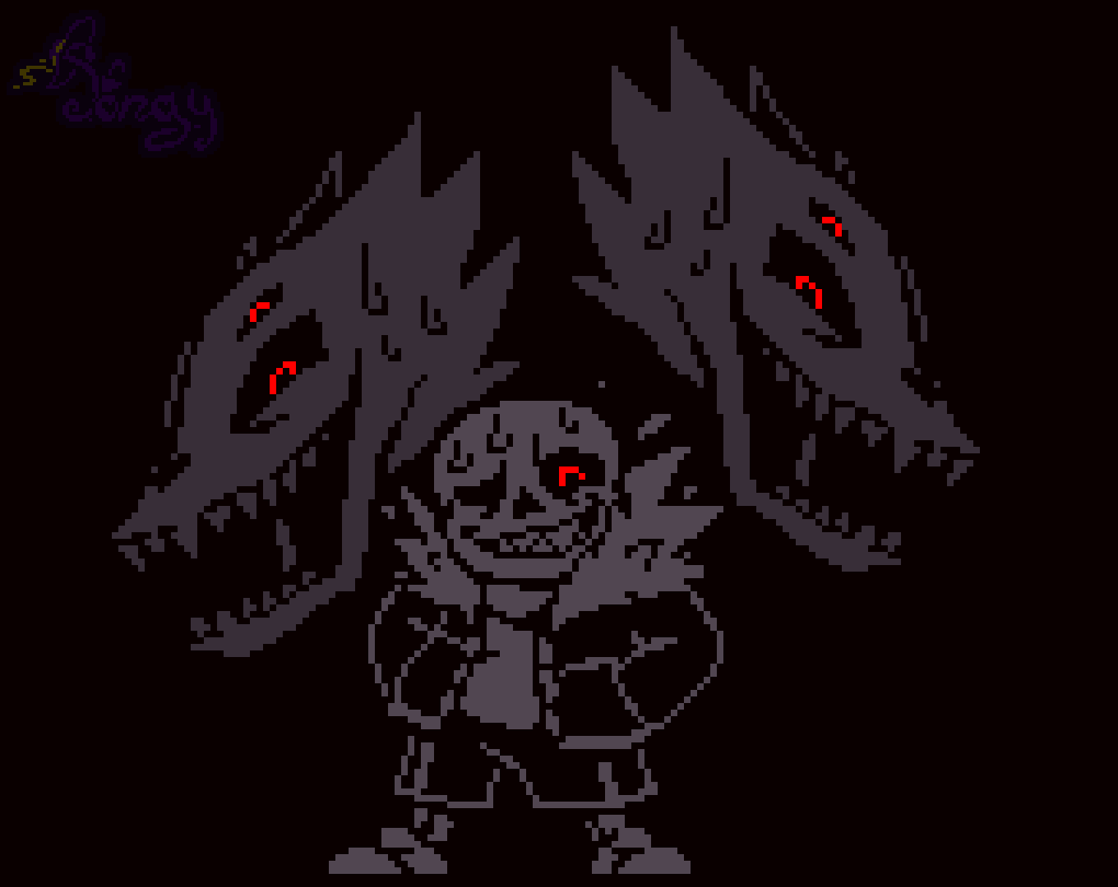 Underfell Sans Pixel Art, HD Png Download - vhv