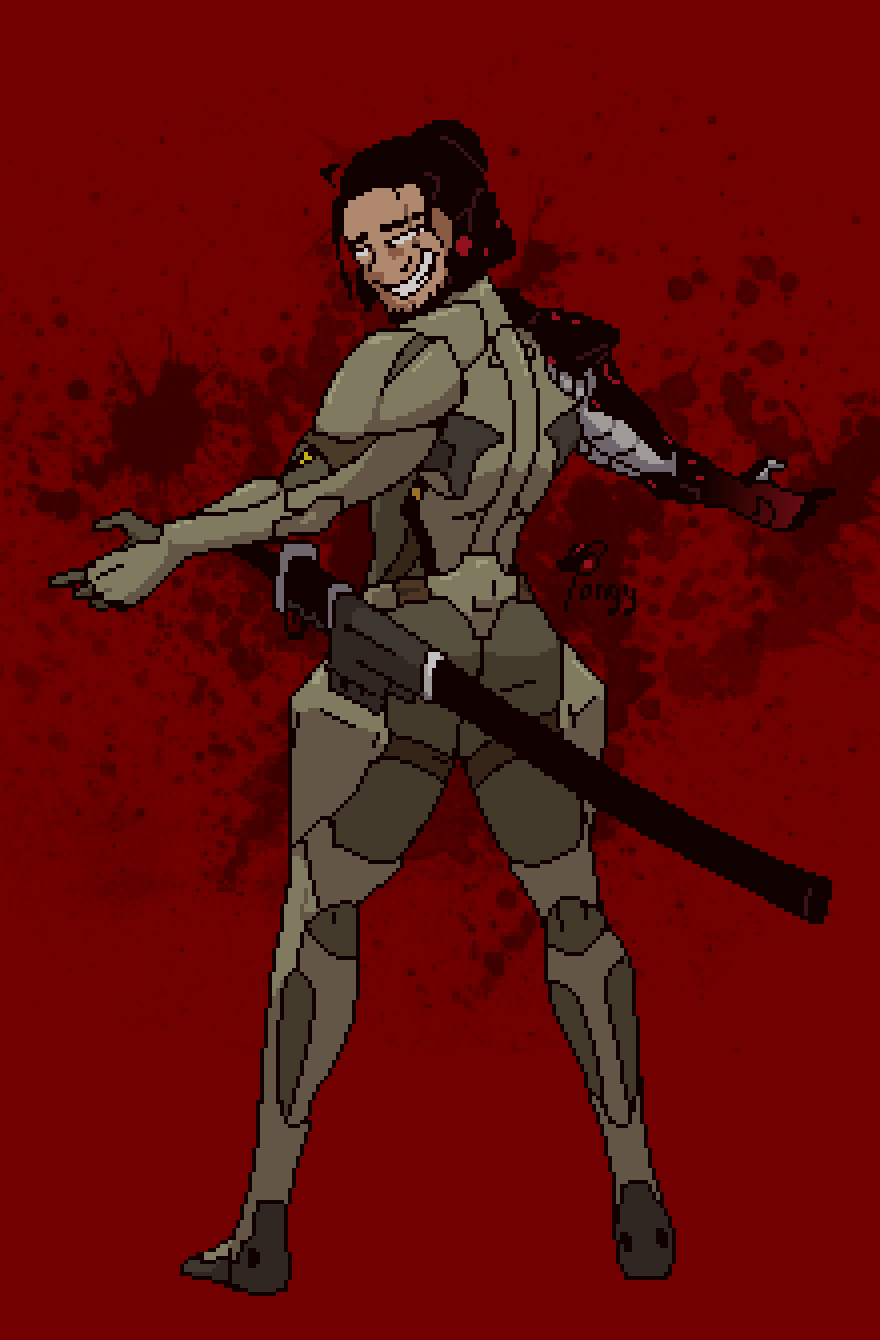 Metal Gear Rising: Revengeance (Jetstream Sam Fan Art)  Greeting Card for  Sale by SlimeDoesArts