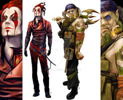 Shadowrun - Harlequin and Troll