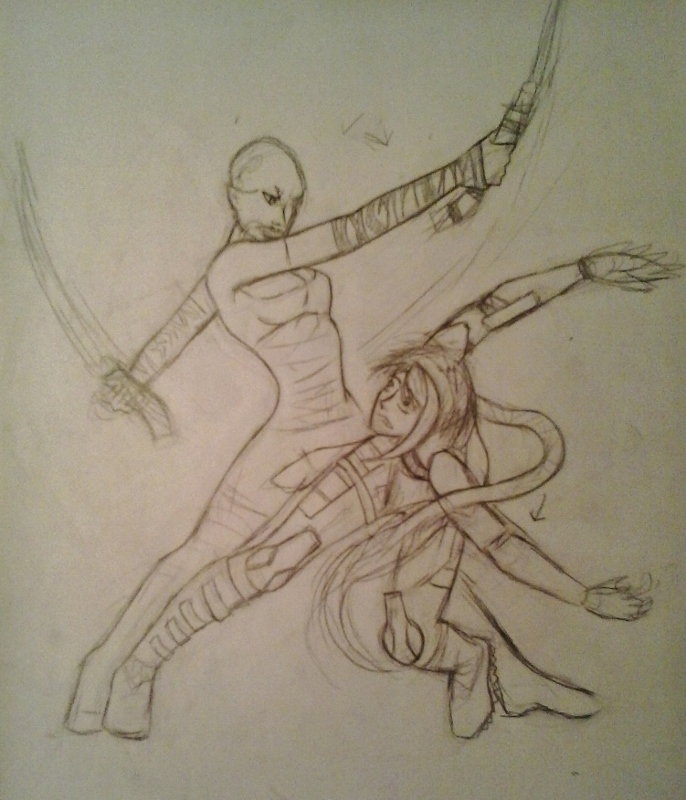 Camy VS Ventress - sketch