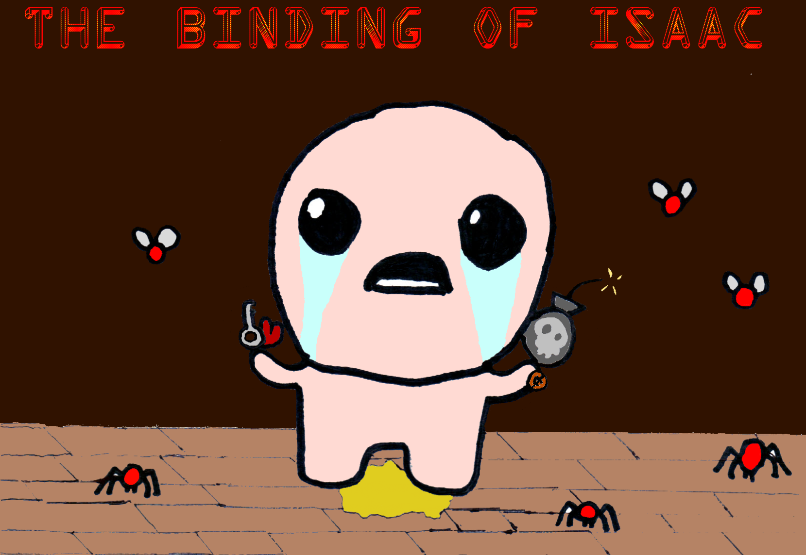 Binding Of Isaac Title Card