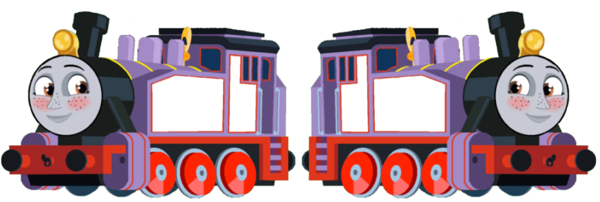 Pink Engine Drawing Rosie The Pink Engine (CGI/AEG) by Thomas1897 on DeviantArt