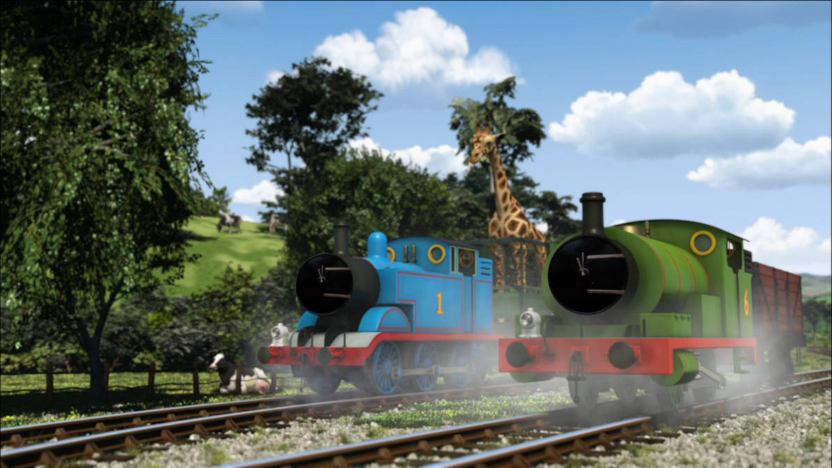 Thomas And Percy Smokebox Door in CGI by Thomas1897 on DeviantArt