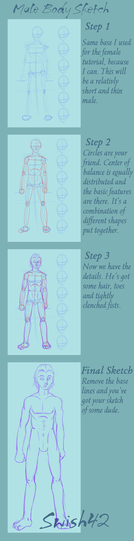 Body Color Tutorial Men Male Body Tutorial by Swish42 on DeviantArt