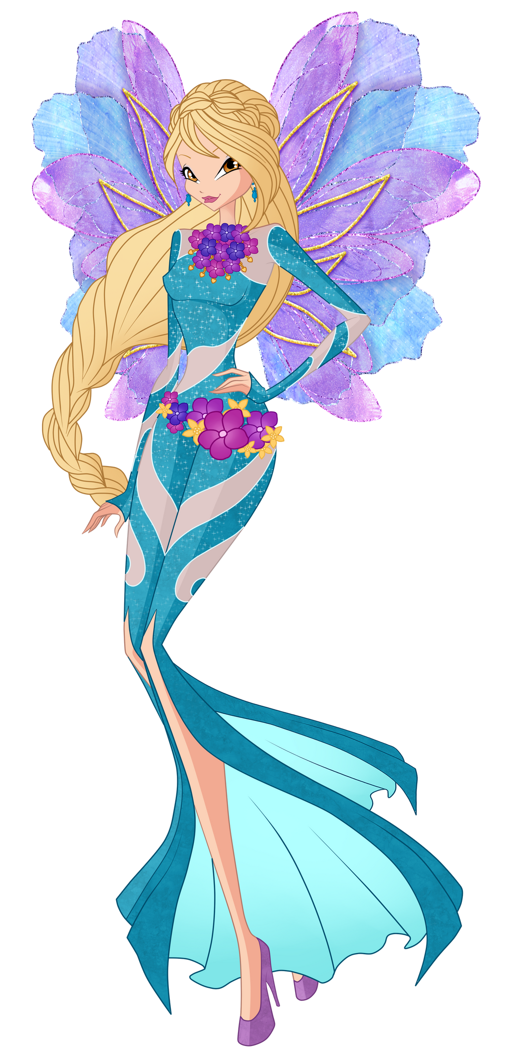 pic Daphne Winx Club Bloom Tynix daphne onyrix by winx rainbow love on