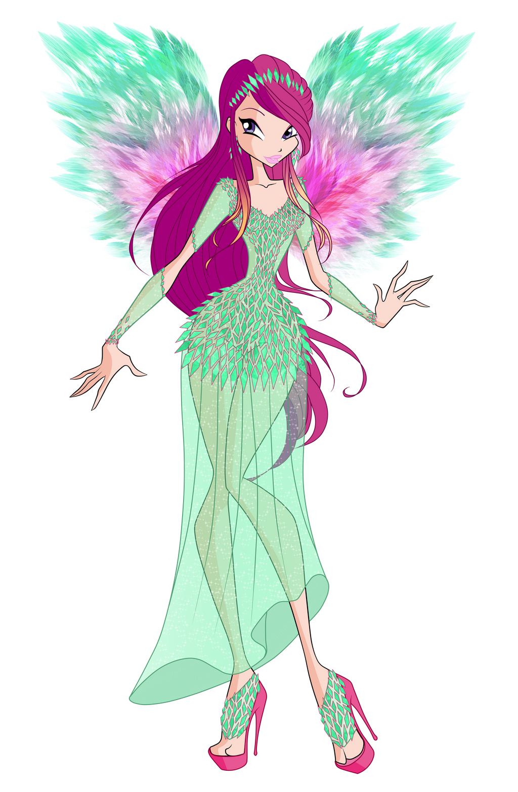 Winx Bloom Roxy Winx Club Roxy Sparklix AB86: Winx Club Sparklix Bloom , Winx Club